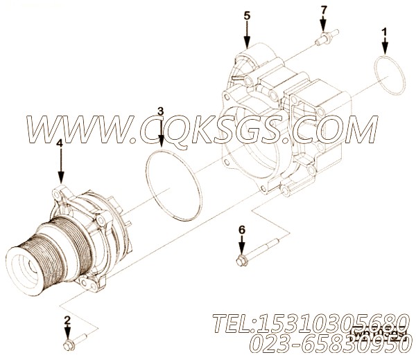 Screw, Hex Flange Head Cap