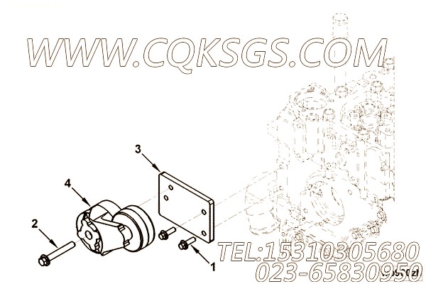 【皮带张紧轮】康明斯CUMMINS柴油机的3976833 皮带张紧轮