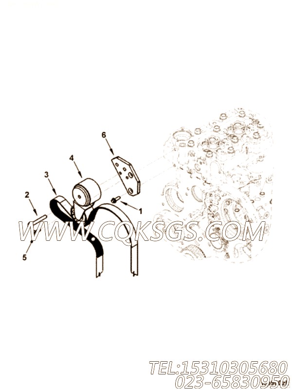 【V型棱皮带】康明斯CUMMINS柴油机的3288933 V型棱皮带