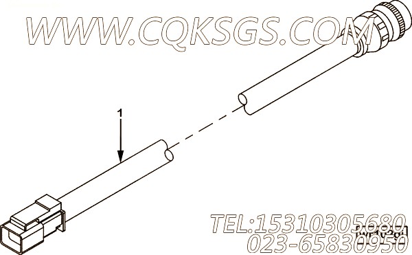 【ETR CNT MDL WRG线束】康明斯CUMMINS柴油机的5256264 ETR CNT MDL WRG线束