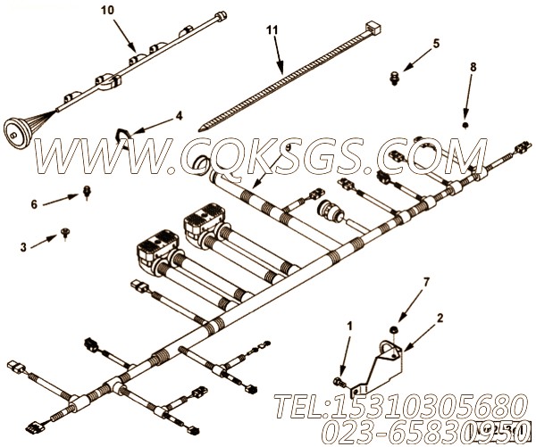【Ø形密封圈】康明斯CUMMINS柴油机的3163714 Ø形密封圈