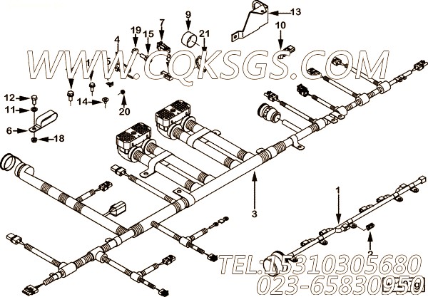 Harness, Etr Cnt Mdl Wrg