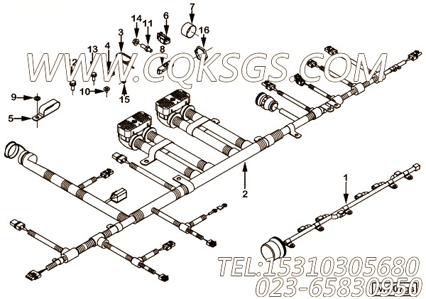 Harness, Etr Cnt Mdl Wrg