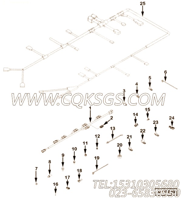 Retainer, Connector Wiring