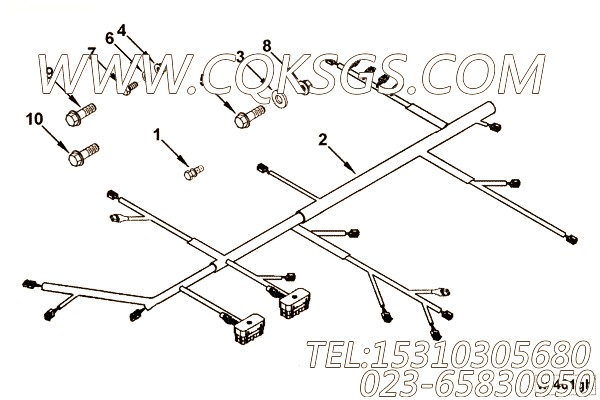 Harness, Etr Cnt Mdl Wrg