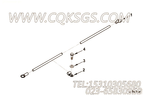 【ETR CNT MDL WRG线束】康明斯CUMMINS柴油机的4997026 ETR CNT MDL WRG线束