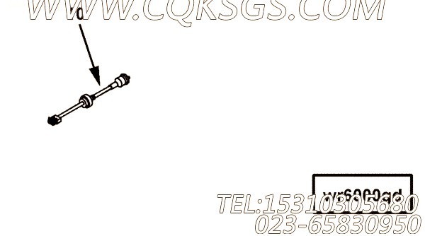 【线束】康明斯CUMMINS柴油机的3094507 线束