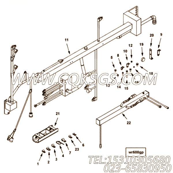 【接线托架】康明斯CUMMINS柴油机的4067011 接线托架