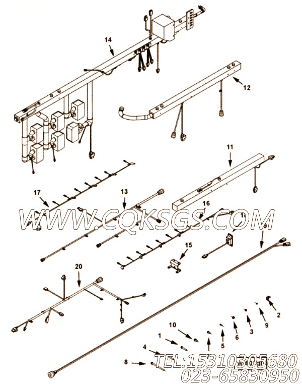 Harness, Etr Cnt Mdl Wrg