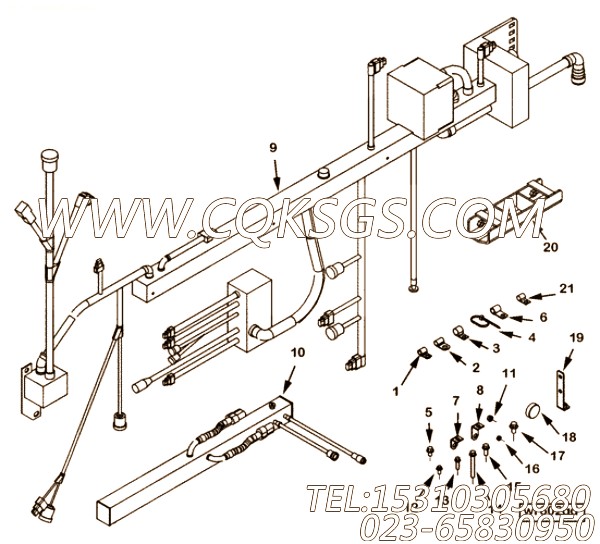 Harness, Etr Cnt Mdl Wrg