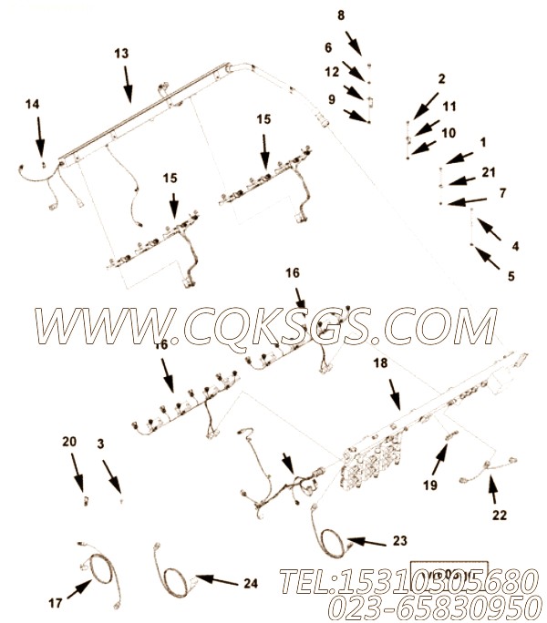 Harness, Etr Cnt Mdl Wrg