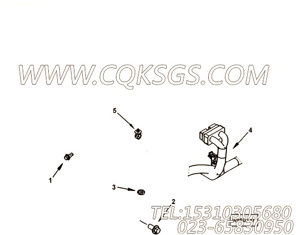 【线束】康明斯CUMMINS柴油机的3934387 线束