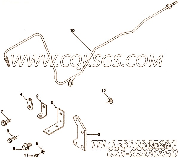 【Piece】康明斯CUMMINS柴油机的3921261 Piece