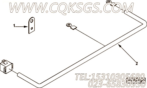 【线束】康明斯CUMMINS柴油机的3357197 线束