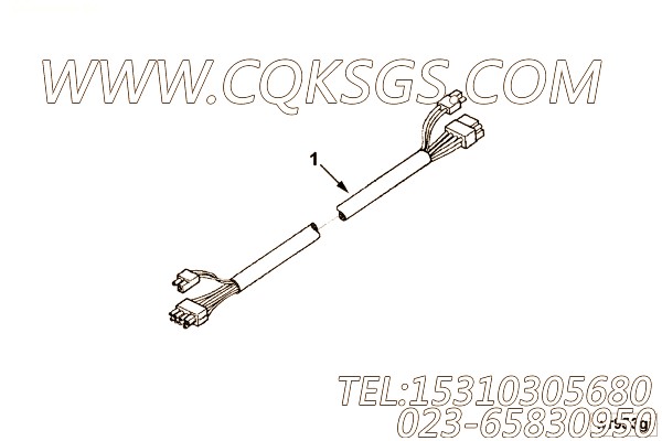 【线束】康明斯CUMMINS柴油机的3971331 线束