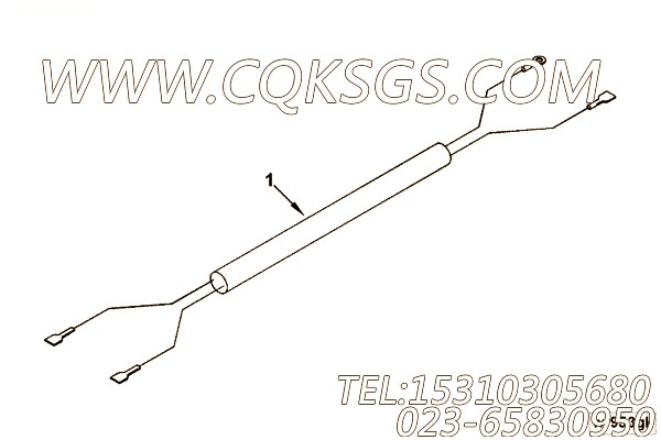 【线束】康明斯CUMMINS柴油机的3975568 线束