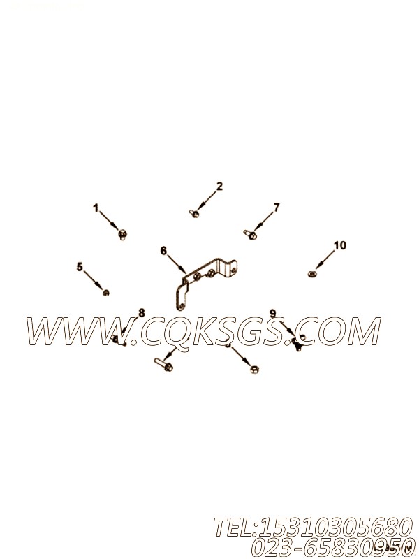 Screw, Hex Flange Head Cap