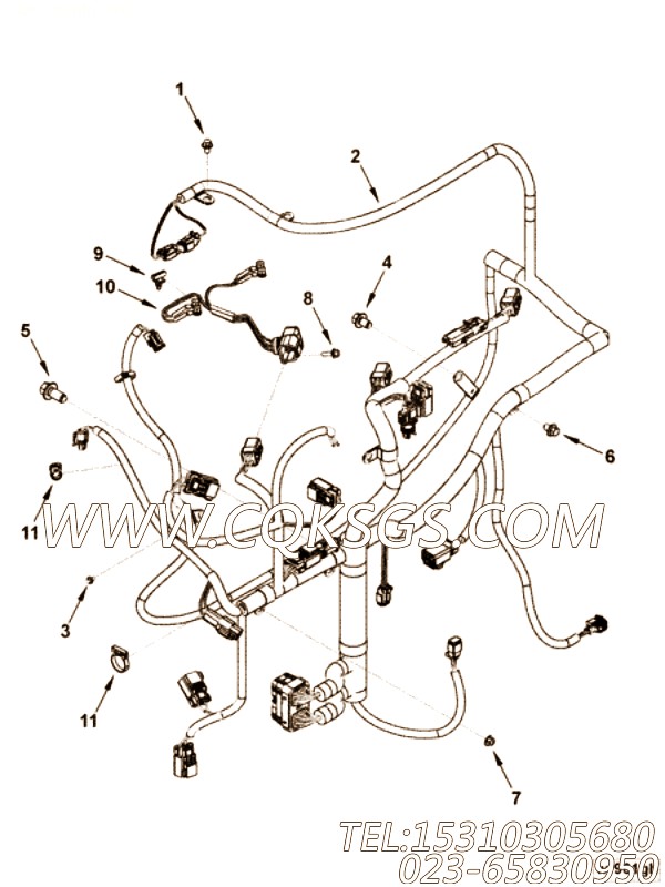 Harness, Etr Cnt Mdl Wrg
