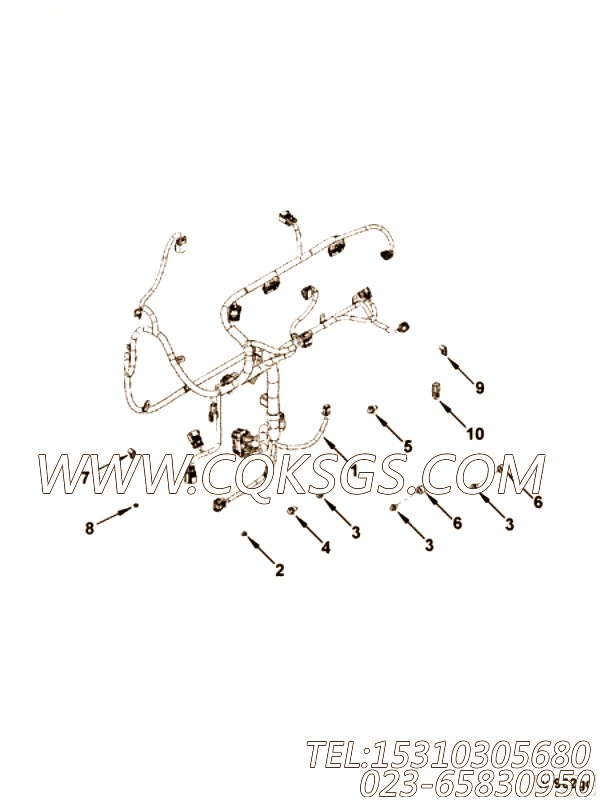 Harness, Etr Cnt Mdl Wrg