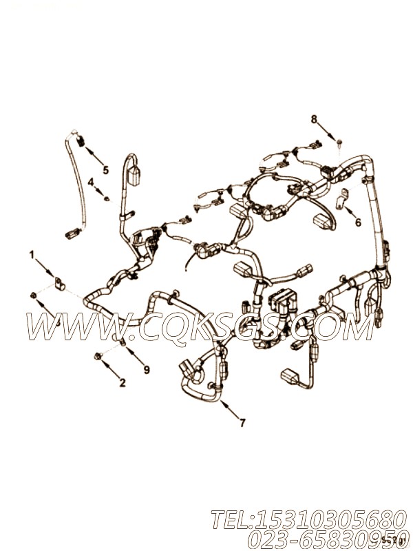 Bracket, Wiring Retainer