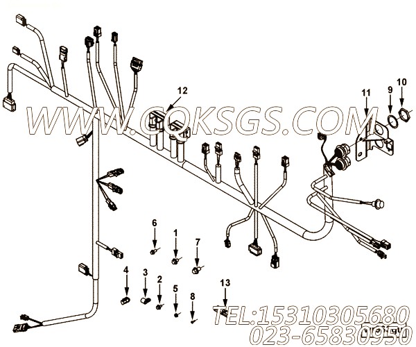 Harness, Etr Cnt Mdl Wrg