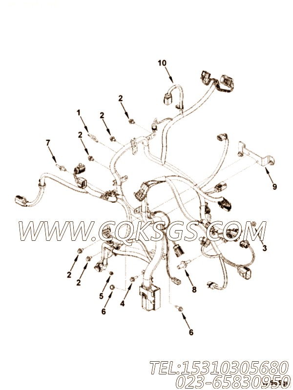 Harness, Etr Cnt Mdl Wrg