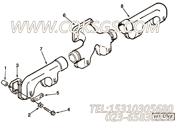 Clamp, Exhaust Manifold