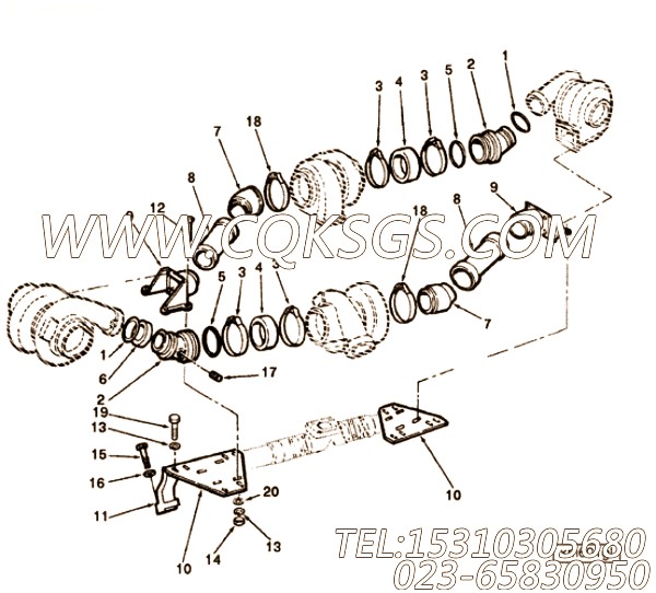 Bracket, Turbocharger