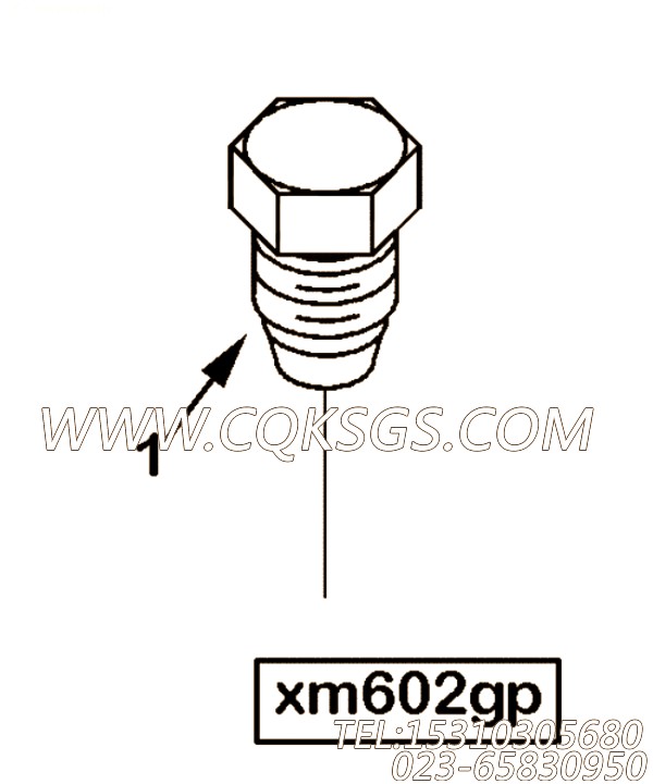 XM6704排气管,用于康明斯KT38-P780柴油机排气管组,【水泵机组】配件