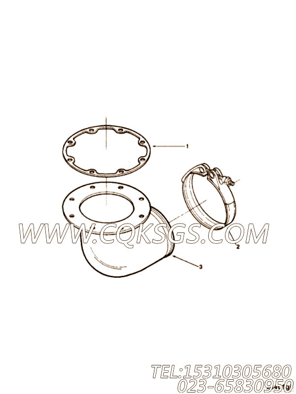 涡轮增压器密封垫