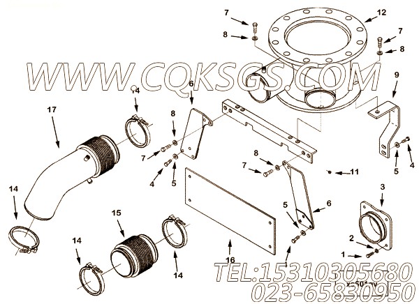 Connection, Exhaust Outlet