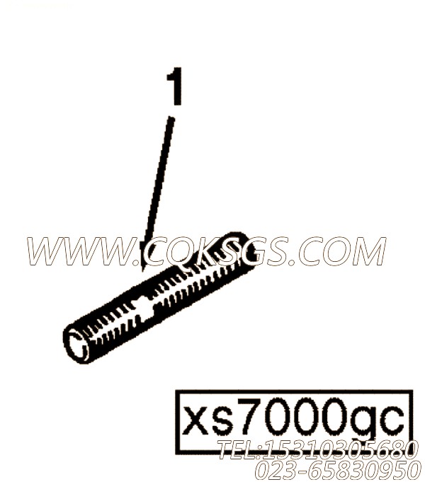 【Stud】康明斯CUMMINS柴油机的C0520221100 Stud