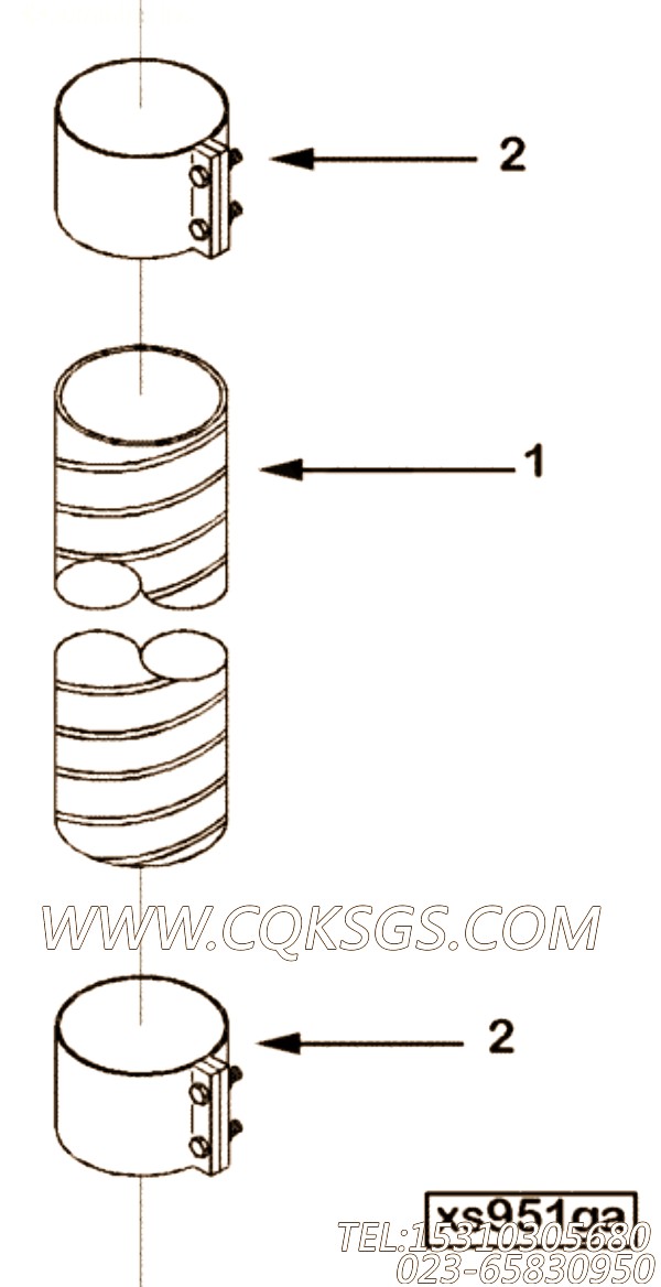 【软管】康明斯CUMMINS柴油机的3283435 软管