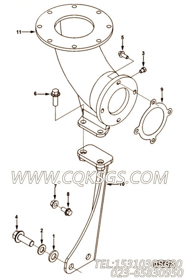 Connection, Exhaust Outlet