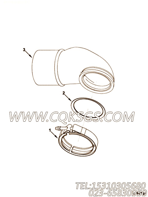 Gasket, Exh Out Connection