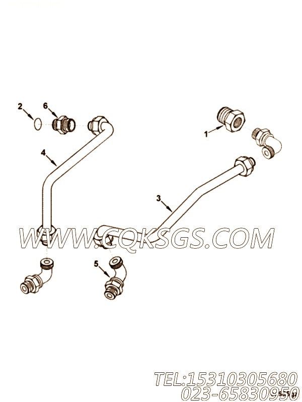 Tube, Cpr Water Inlet
