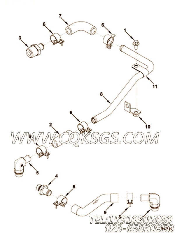 Coupling, Plain Hose