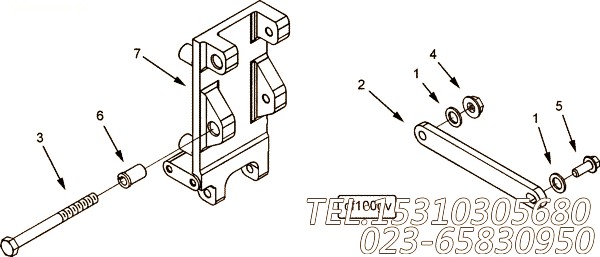Bracket, Ref Compressor