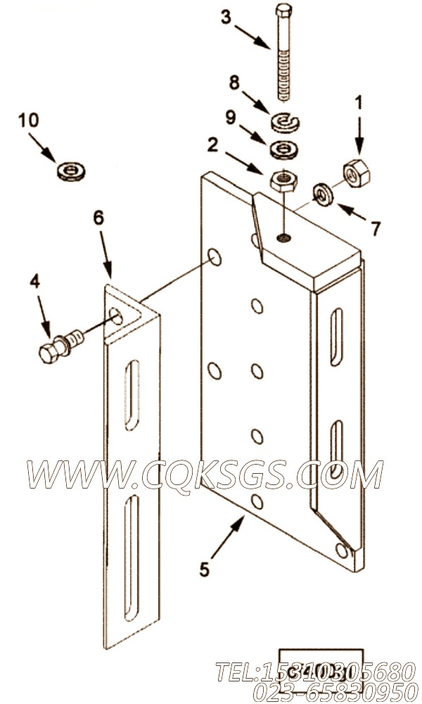 【六角头螺栓】康明斯CUMMINS柴油机的142686 六角头螺栓