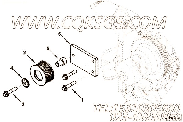 【惰轮】康明斯CUMMINS柴油机的3926900 惰轮