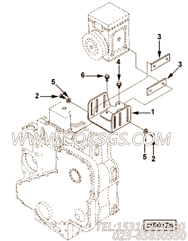 【安装垫片】康明斯CUMMINS柴油机的3907460 安装垫片