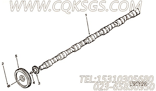 3022353偏心键,用于康明斯NTA855-G2-CE170柴油机性能件组,【河南电力牵张】配件