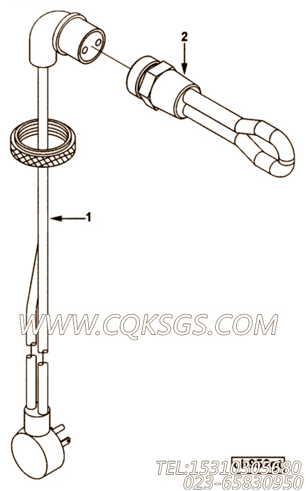 【发动机加热器】康明斯CUMMINS柴油机的4935058 发动机加热器