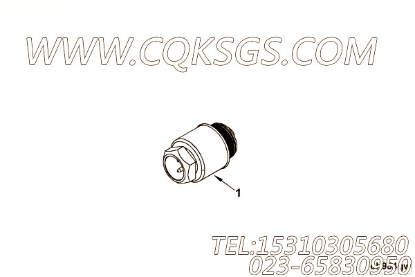 【发动机加热器】康明斯CUMMINS柴油机的4947190 发动机加热器