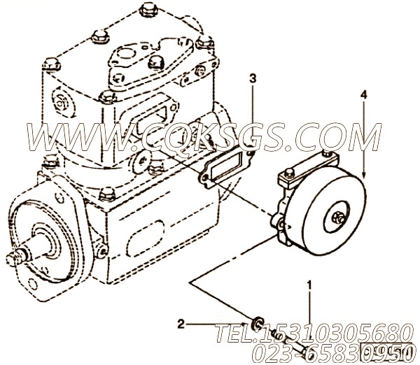 【空气过滤器】康明斯CUMMINS柴油机的3910895 空气过滤器