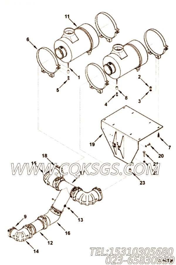 Spacer, Mounting