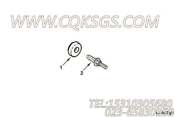 【六角法兰六角螺钉】康明斯CUMMINS柴油机的3928923 六角法兰六角螺钉