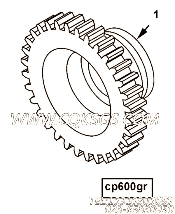 【配件齿轮传动】康明斯CUMMINS柴油机的3639089 配件齿轮传动
