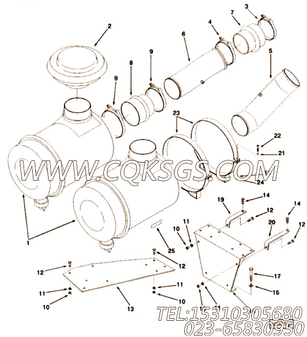 Bracket, Air Cleaner