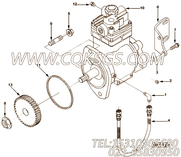 Brace, Air Compressor